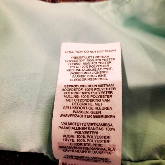 Gymshark Mint Green Puffer Jacket, Size Small - Picture 5 of 7